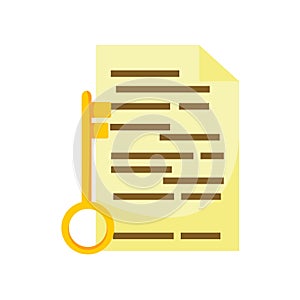 Bitcoin Encryption Key Codes Vector Illustration Graphic