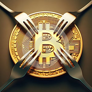 Bitcoin Entangled in Forks