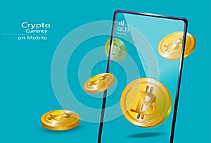 Bitcoin exchange.web banner design of blockchain technology,bitcoin,altcoins,mining cryptocurrency, finance, cryptocurrency market