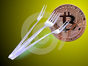 A bitcoin fork forked