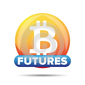 Bitcoin Futures button sign