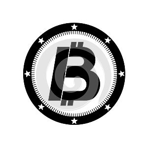 Bitcoin icon design