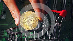 Bitcoin is lowered into the consumer basket