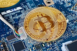 Bitcoin in motherboard