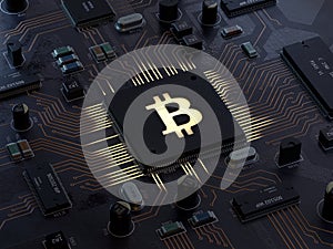 Bitcoin on motherboard