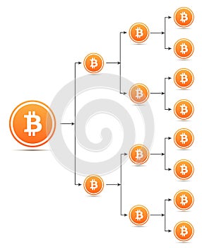 Bitcoin organization tree chart