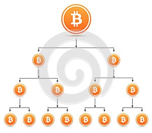 Bitcoin organization tree chart