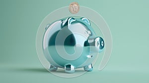 The Bitcoin Piggy Bank.AI generated image