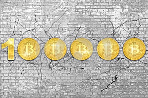 Bitcoin price resistance 100000 dollars