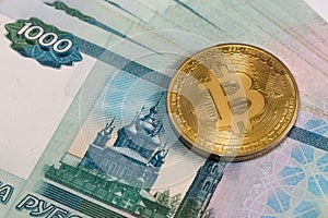 Bitcoin and russian money