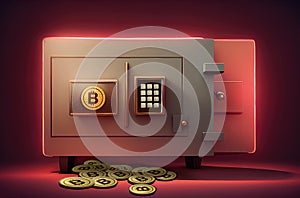 A bitcoin safe deposit box