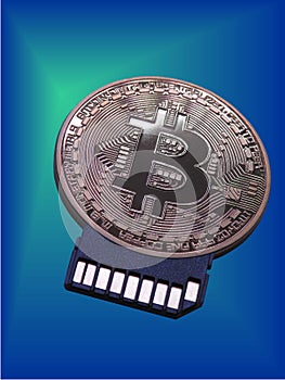 Bitcoin Sd card adapter