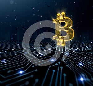 Bitcoin symbol