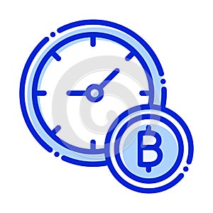 Bitcoin time value, value of bitcoin, value of time, bitcoin fully editable vector icons