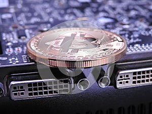 Bitcoin on top of graphics processing unit or GPU