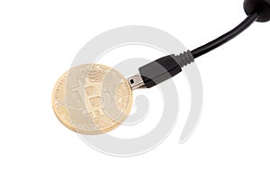 Bitcoin with usb