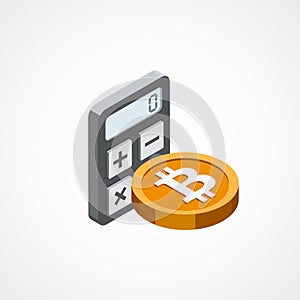 Bitcoin web icon