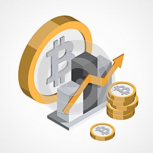Bitcoin web icon