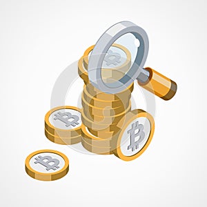 Bitcoin web icon
