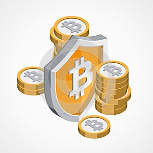 Bitcoin web icon