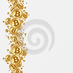 Bitcoins background