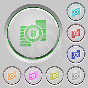 Bitcoins push buttons