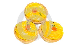 Bite sized desi style sweet lemon tarts photo