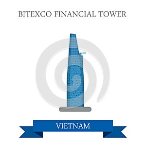 Bitexco Financial Tower in Ho Chi Minh City Vietnam attraction