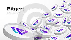 Bitgert BRISE cryptocurrency concept banner background