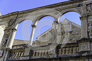 Bitonto, historic city  in Apulia. Buildings