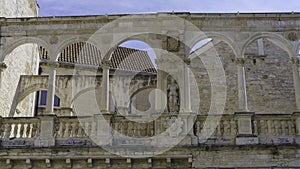 Bitonto, historic city  in Apulia. Buildings