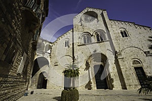 Bitonto, historic city  in Apulia. The cathedral