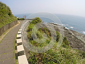 Bitoujiao Trail at Bitou Cape in Taiwan