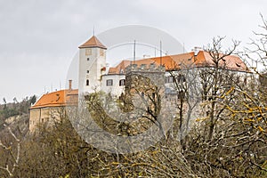 Bitov Castle in Znojmo region in South Moravia, Czech Republic