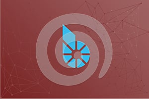 Bitshares BTS red network illustration photo