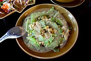 Bitter gourd in Thai food