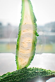 Bitter Gourd is a tropical fruit that is widely grown in Asia, Africa, and the Carribean