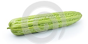 Bittermelon isolated on white background