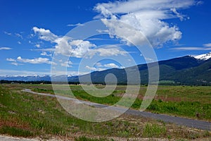 Bitterroot Mountain Valley - Montana