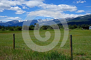 Bitterroot Mountain Valley - Montana