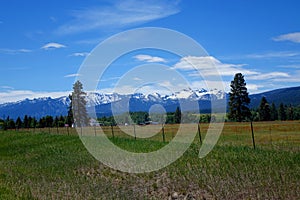 Bitterroot Mountain Valley - Montana