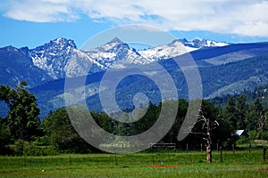 Bitterroot Mountain Valley - Montana photo