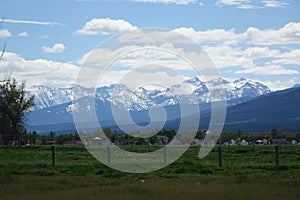 Bitterroot Mountains near Hamilton, Montana