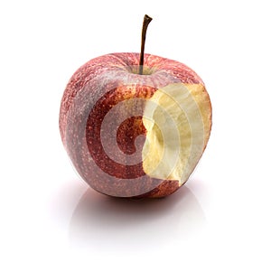 Bittrn Gala apple on white background