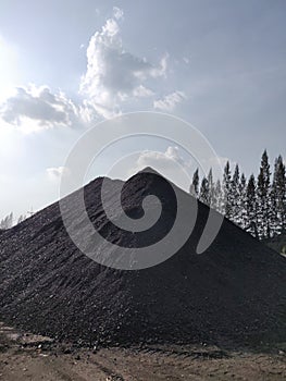 Bituminous - Anthracite coal, high grade coal stockpile