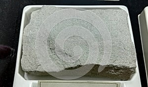 Bituminous sandstone sedimentary rocks photo