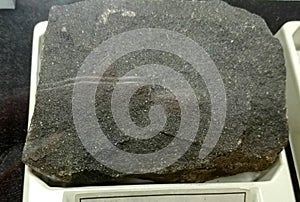 Bituminous sedimentary rocks photo