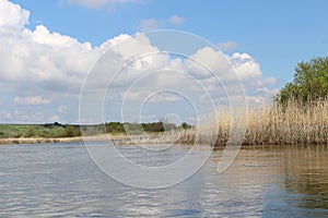 Bityug River in Voronezh Region, Russia