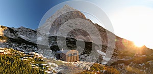 Bivouac in Julian Alps photo