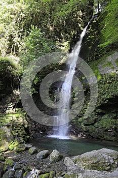 Biwa waterfall at Iya valley